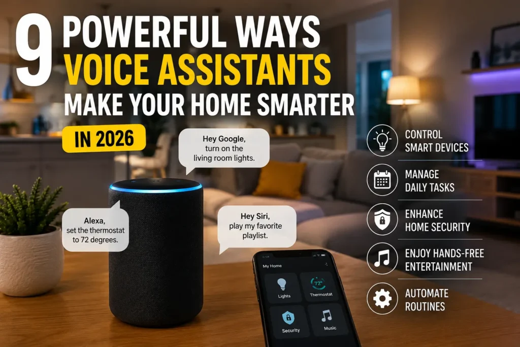 9 Powerful Ways Voice Assistants Make Your Home Smarter in 2026