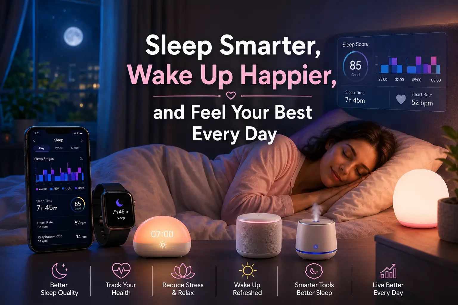 9 Smart Sleep Devices That Will Transform Your Nights in 2026