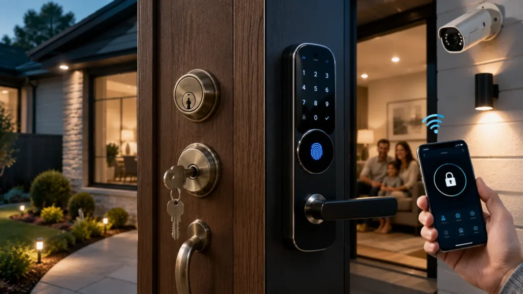 Smart Lock vs Traditional Lock 9 Reasons to Upgrade Your Home Security