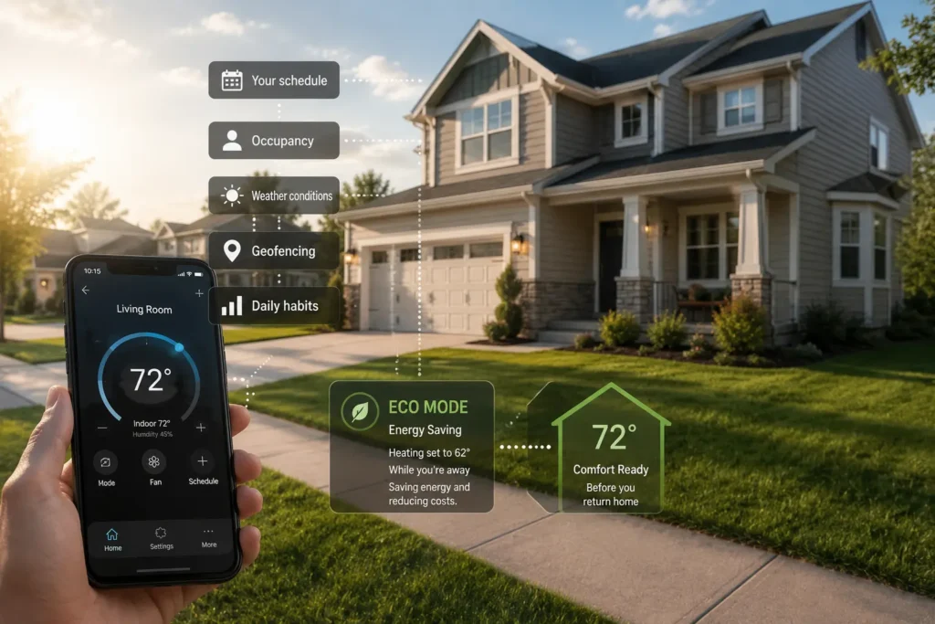 smart thermostat _ Reason #1 – Lower Your Energy Bills Without Thinking About It