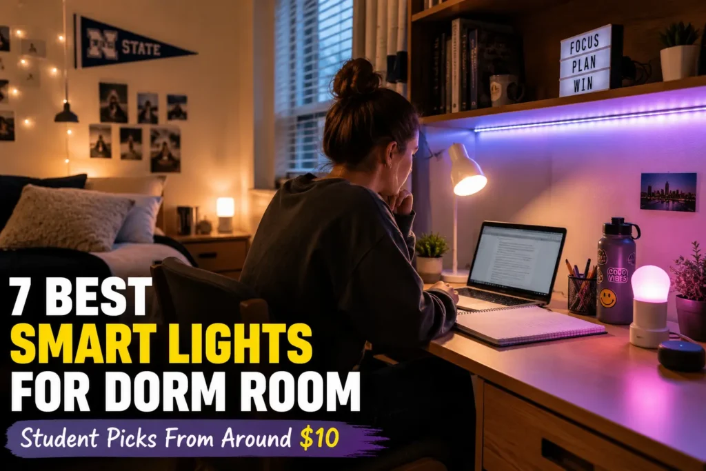 7 Best Smart Lights for Dorm Room That Actually Make a Difference — From Around $10