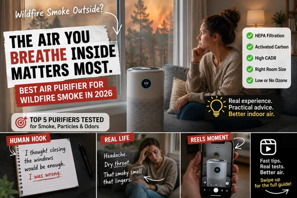 Air Purifier for Wildfire Smoke What Actually Works (2026 Guide)