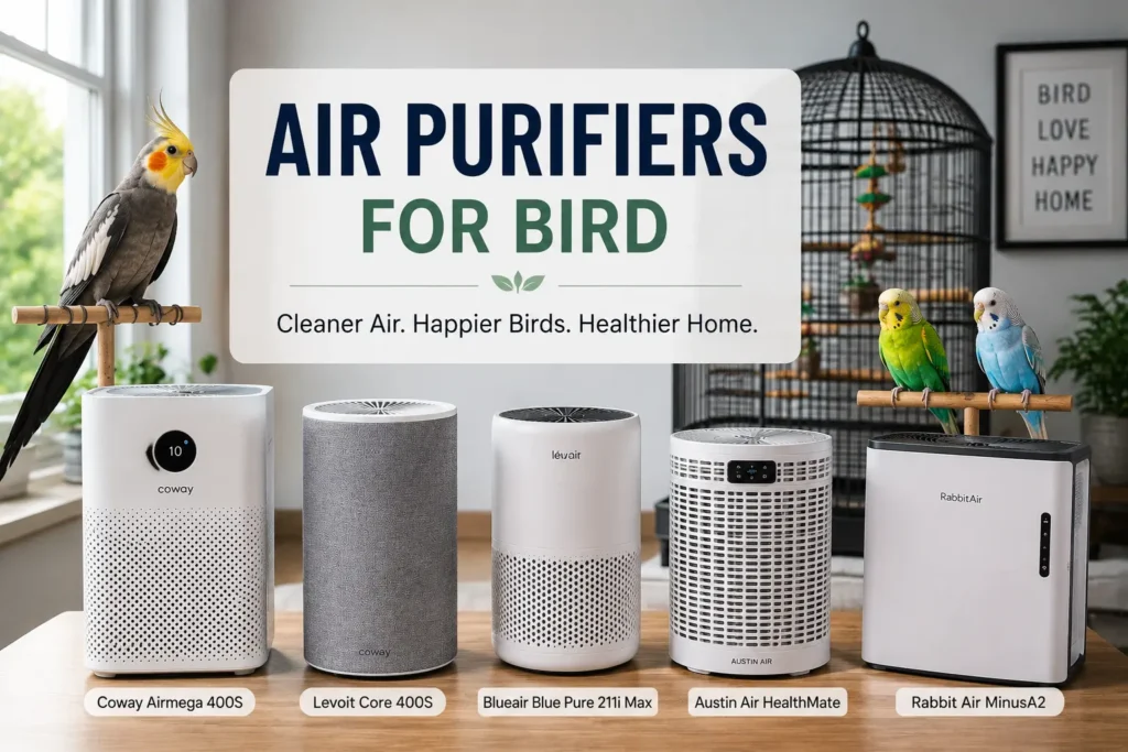 Best Air Purifiers for Bird Owners in 2026 — Safe Choices for Bird Dust & Dander