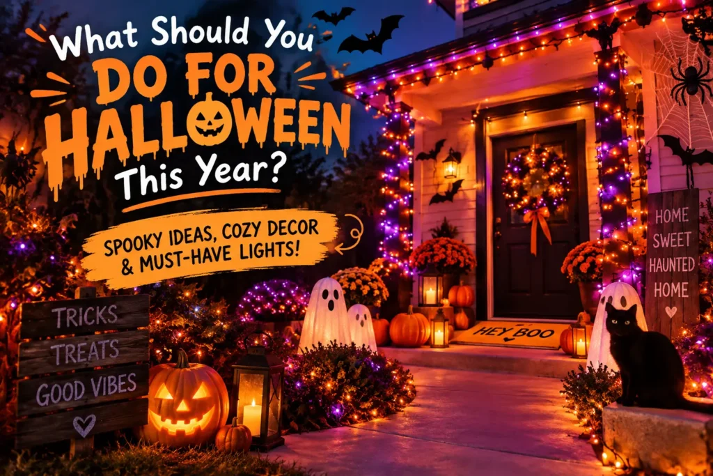 Halloween String Lights 5 Easy Ways to Make Your Home Feel Magical
