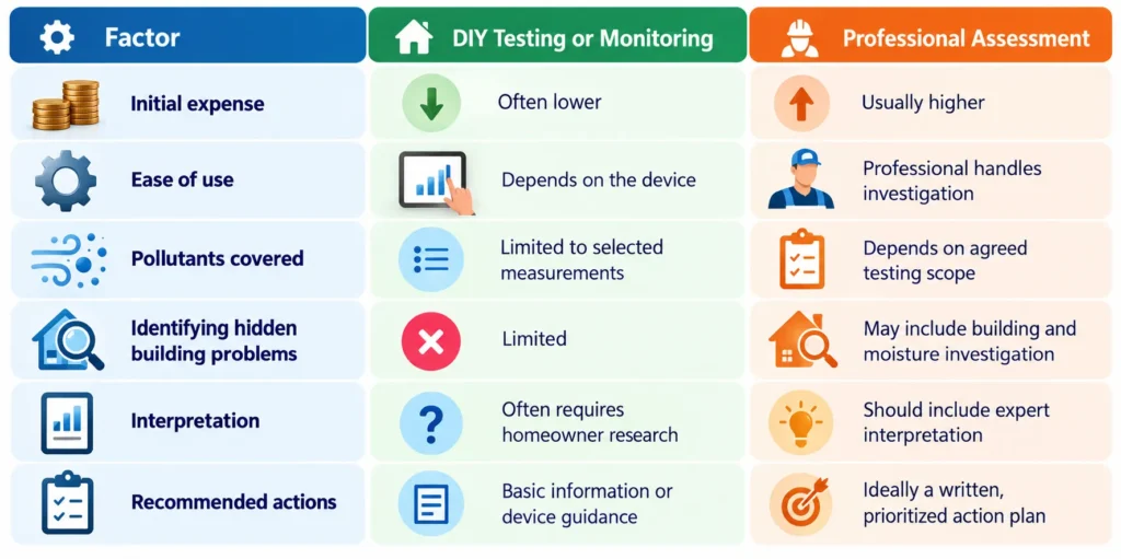 DIY vs. Professional Indoor Air Quality Services
