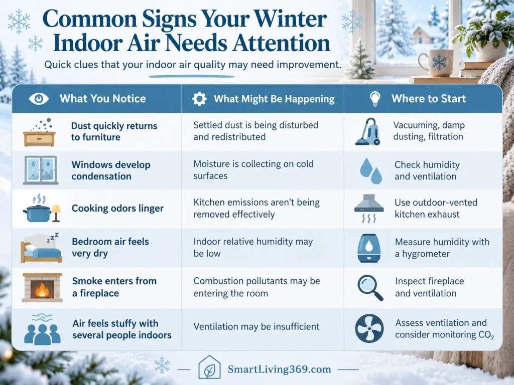 Indoor Air Quality in Winter Common Signs Your Winter Indoor Air Needs Attention