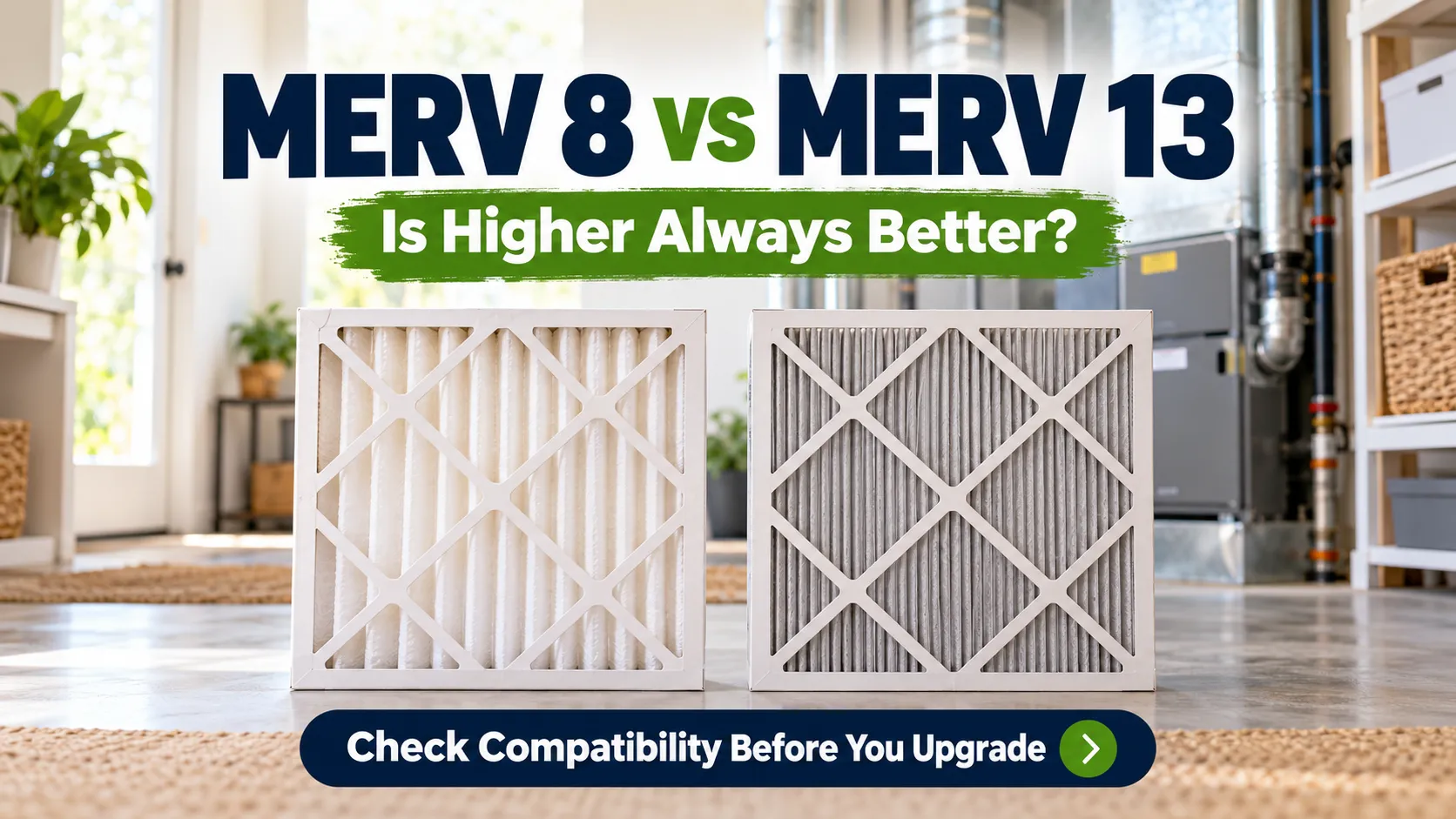 MERV 8 vs. MERV 13: Which HVAC Filter Is Right for Your Home?